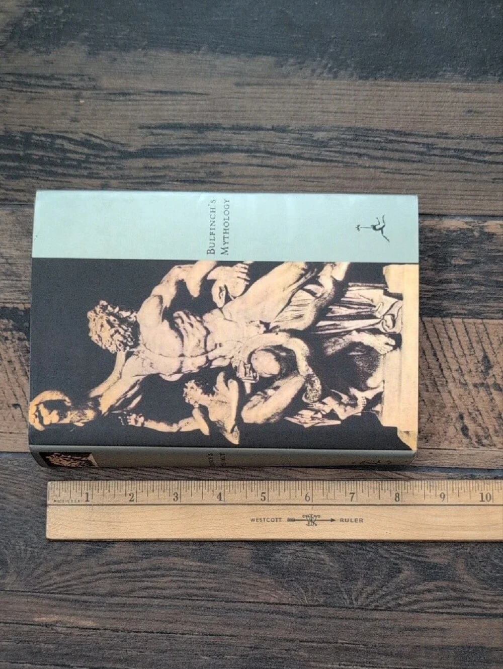 Modern Library Bulfinch's Mythology Vintage Hardcover Book 1993 Laocoon Cover